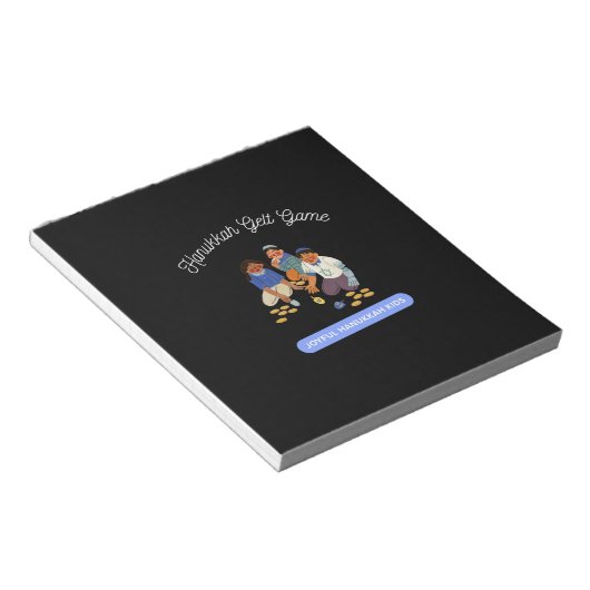 Blijde Hanukkah Kinderen Notitieblok (Schuin)