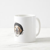 Blijde hond koffiemok (Voorkant rechts)