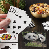 Blijde jonge panda, China Pokerkaarten (Insitu)