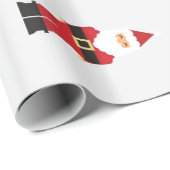 Blijde Kerstman Kerst Inpakpapier (Rol Hoek)