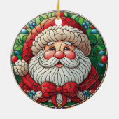 Blijde Kerstman Kerstboom Decoratie (Achterkant)