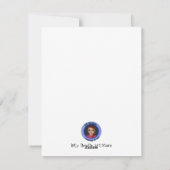 Blijde Kerstman wenst je Prettig Kerstfeest Feestdagenkaart (Achterkant)