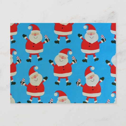 Blijde Kerstmannen Briefkaart (Voorkant)