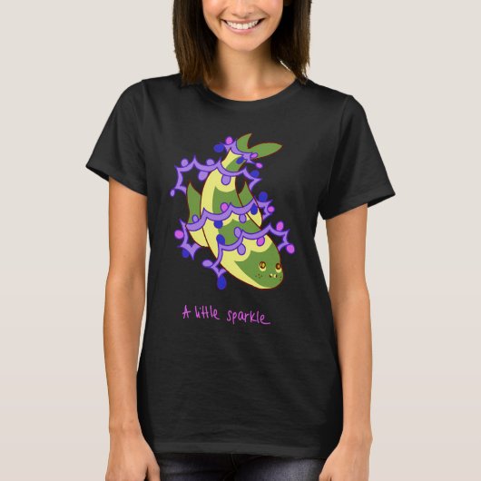 Blijde Lavendel Opstijging T-shirt (Voorkant)