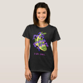 Blijde Lavendel Opstijging T-shirt (Voorkant volledig)