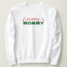 Blijde Mama Schattig Kleurrijk Script Kerstmis