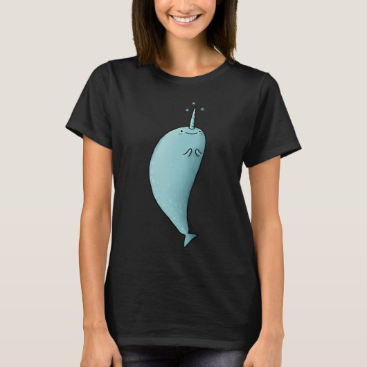 Blijde Narwal T-shirt (Voorkant)