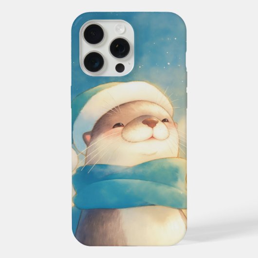 Blijde Otter iPhone Hoesje (Achterkant)