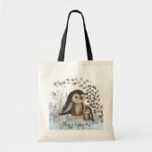 Blijde Pinguïn Moeder & baby Tote Bag (Voorkant)