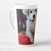 Blijde Pup! Latte Mok (Linkerhoek)