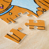 "Blijde Puppies in de Zon" Puzzel (Zijkant)