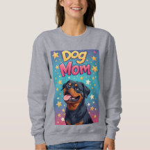 Blijde Rottweiler-hond Moeder