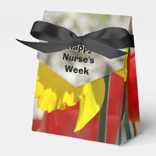 Blijde Verpleegsters Week geschenk favor doosjes h (Voorkant Zijde)