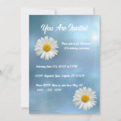 Blijde Witte Madelief Kaart (Voorkant)