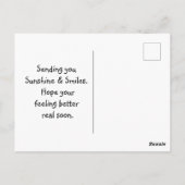 Blijde Zon Beterschap Kaart (Achterkant)