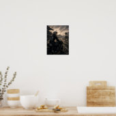 Blijdschap / Coureur / Eindeloze baan Poster (Keuken)