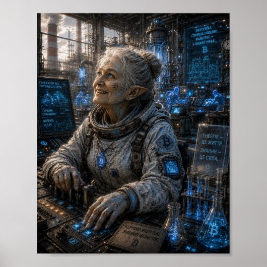 Blijdschap / Energiecentrale Operator / Laboratori Poster (Voorkant)
