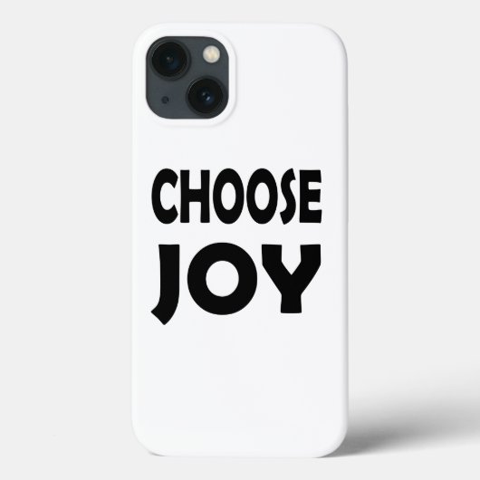 Blijdschap is een keuze | Inspiratie voor geluk Case-Mate iPhone Case (Achterkant)