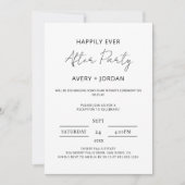 Blijdschap na minimalistische partijontwikkeling kaart (Voorkant)