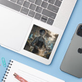 Blijdschap / Noedel Maker / Cruise schip Sticker (Laptop met iPhone)