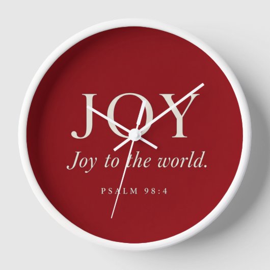 Blijdschap | Psalm 98:4 | Kerstcadeau (Voorkant)