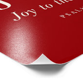 Blijdschap | Psalm 98:4 | Kerstcadeau Foto Afdruk (Hoek)