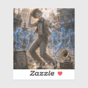 Blijdschap / Swingdanser / Centraal Plein Sticker