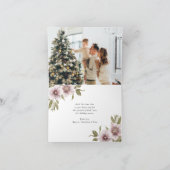 Blijdschap Voor De Wereld Christelijke Foto Kerstm Feestdagen Kaart (Binnen)