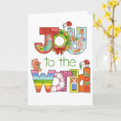 Blijdschap voor de Wereld Kaart (Gele Bloem)