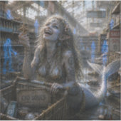 Blijdschap / Zee Sirene / Supermarkt Sticker (Voorkant)