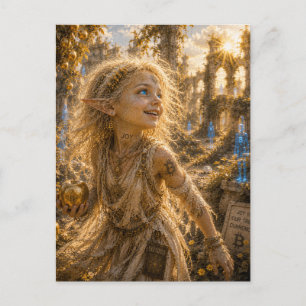 Blijdschap / Zon Kind / Verwoeste Gouden Boomgaard Briefkaart