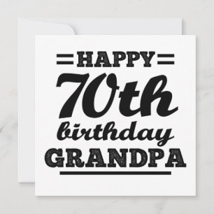 blije 70e verjaardag opa save the date