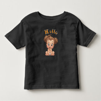 Blije baby vreugde en blijdschap. kinder shirts