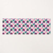 Blije balans: Polka Dot Yogamat (Voorkant (horizontaal))