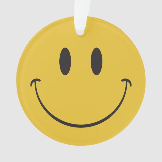 blije emoji ornament (voorkant)