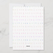 BLIJE FEESTDAGEN Pastel Waterverf Foto Feestdagenkaart (Achterkant)