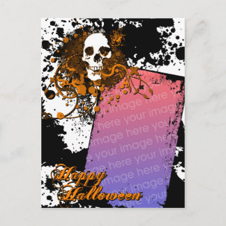 blije fotokaart : hifi skull briefkaart
