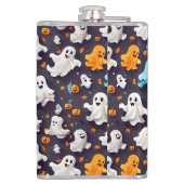 Blije geesten heupfles (Achterkant)