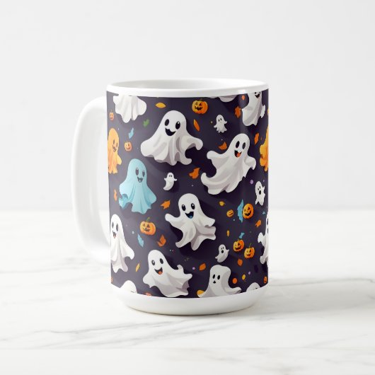 Blije geesten koffiemok (Voorkant links)