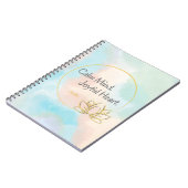 Blije Hart Positieve Mindful Buddha Quote Notitieboek (Linkerzijde)