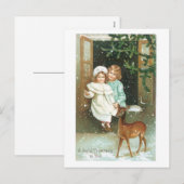 Blije Kerstmis aan u Feestdagenkaart (Voorkant / Achterkant)