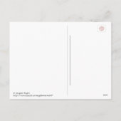 Blije Kerstmis - vintage Feestdagenkaart (Achterkant)