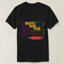 BLIJE NIEUWE MOTIVATIE T-SHIRT