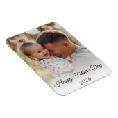 blije vaders dag , feestfoto chic magneet (Rechterzijde)