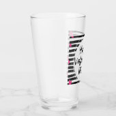 blije valentijnen houden van bug, valentijnscadeau glas (Rechts)