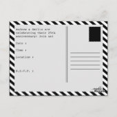 blije verjaardag bokeh briefkaart (Achterkant)