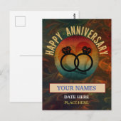 blije verjaardag briefkaart (Voorkant / Achterkant)