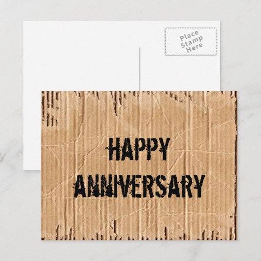 blije verjaardag briefkaart (Voorkant / Achterkant)