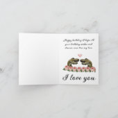 blije verjaardag dinosaur kaart (Binnen)