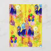 blije verjaardag donald trump briefkaart (Voorkant)